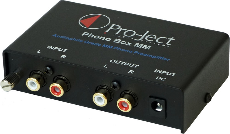 Pro-Ject Phono Box MM 2.0 Дома Проводная Черный усилитель звуковой частоты