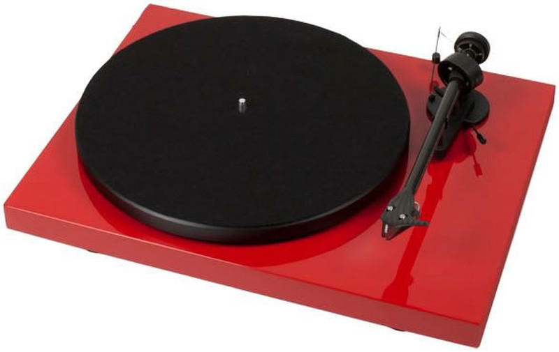 Pro-Ject Debut Carbon Belt-drive audio turntable Red
