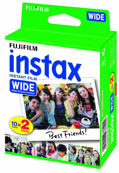 Fujifilm Instax Wide Film 20pc(s) 108 x 86mm instant picture film