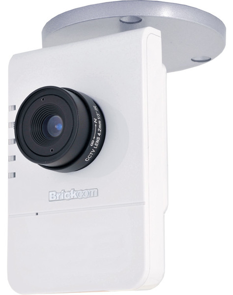 Brickcom CB-102AE IP security camera Innenraum Kubus Weiß Sicherheitskamera
