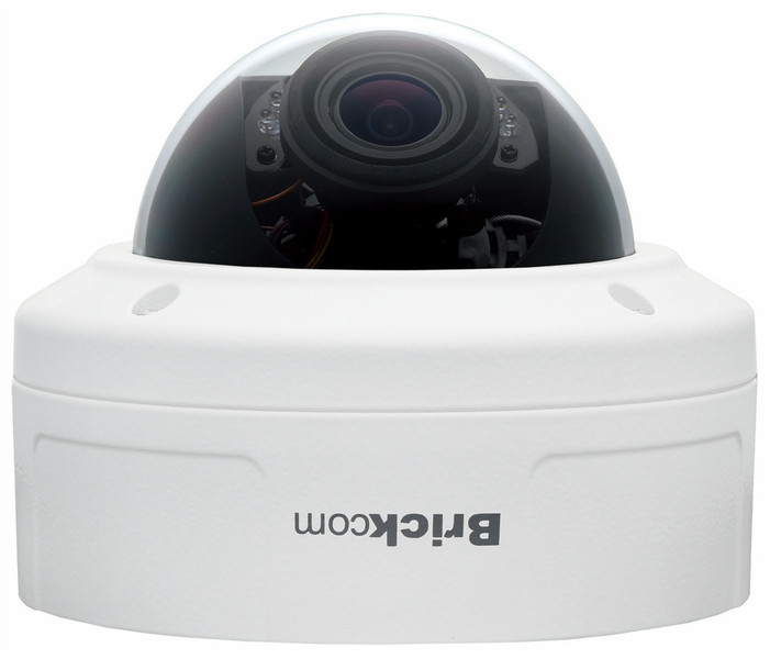 Brickcom VD-300NP IP security camera Вне помещения Dome Белый камера видеонаблюдения