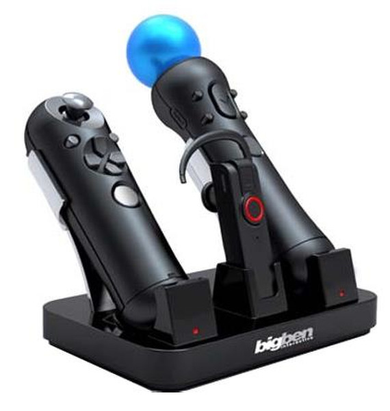 Bigben Interactive PS3 Move Triple Charge Для помещений Черный