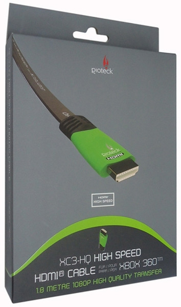 Shardan Xbox 360 - HDMI HDMI Черный, Зеленый адаптер для видео кабеля