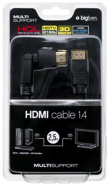 Bigben Interactive 2.5m HDMI 1.4