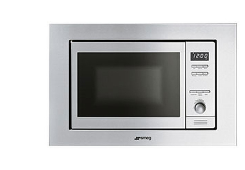 Smeg MI20X-1 Eingebaut 20l 800W Edelstahl Mikrowelle