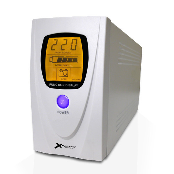Phoenix PH1200UPS Uninterrupible Power Supply 1200VA White uninterruptible power supply (UPS)