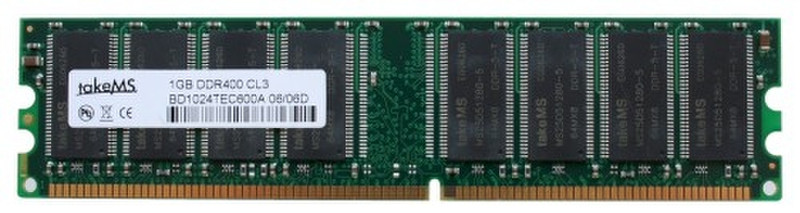 takeMS DDR400 ECC reg., 1GB 1GB DDR 400MHz ECC memory module
