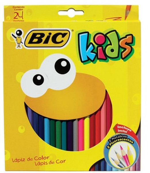 BIC 70330411432 24шт цветной карандаш