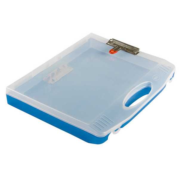 Azor 306.8687AZ Briefcase/classic case Blue,Transparent equipment case