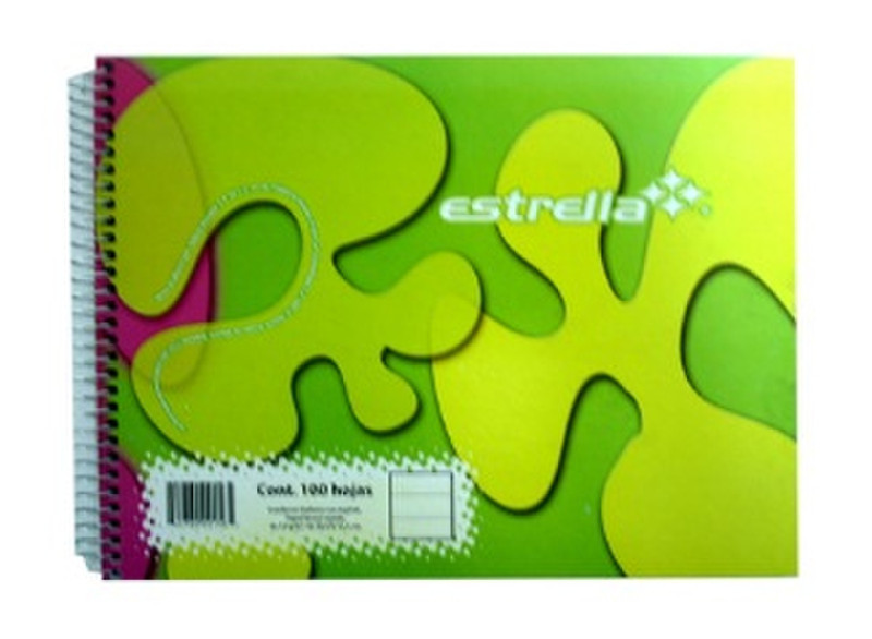 Estrella 156 100листов Разноцветный блокнот