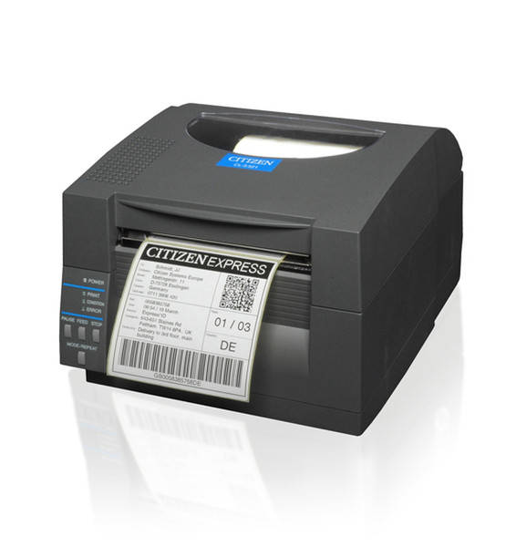 Citizen CL-S621 Прямая термопечать POS printer 203 x 203dpi Черный