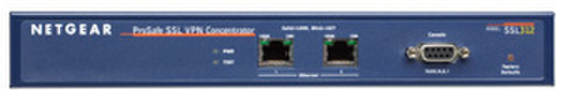 Netgear SSL312-100 10Mbit/s Blue interface hub