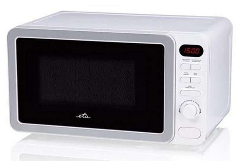 Eta 420890030 Arbeitsfläche 1200W Grau, Weiß Mikrowelle