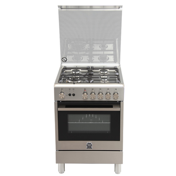 Bertazzoni TU64C 61CX Freistehend Gas hob Edelstahl