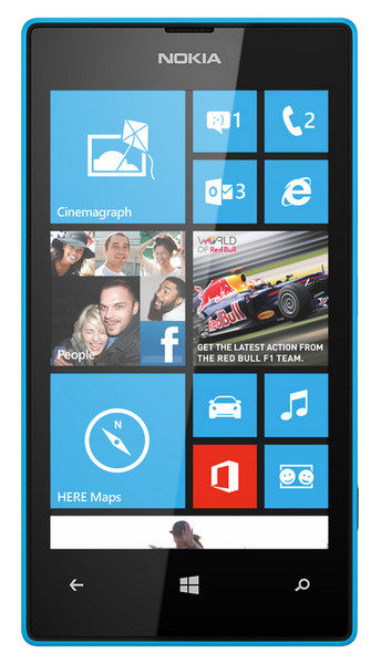 Nokia Lumia 520 8ГБ Бирюзовый