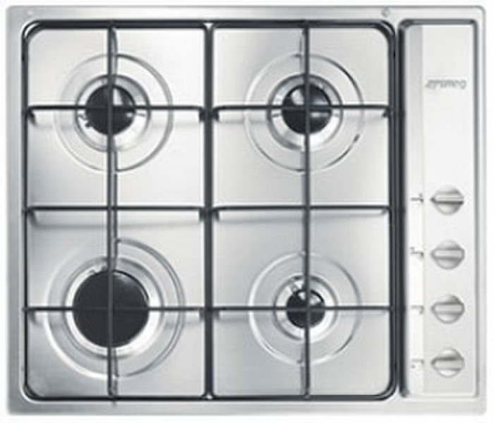 Smeg S64S built-in Gas Stainless steel hob