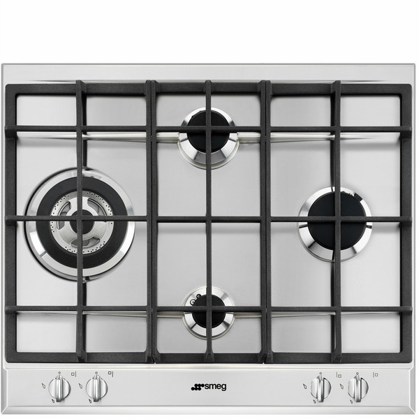 Smeg P261XGH Tabletop Gas Stainless steel hob