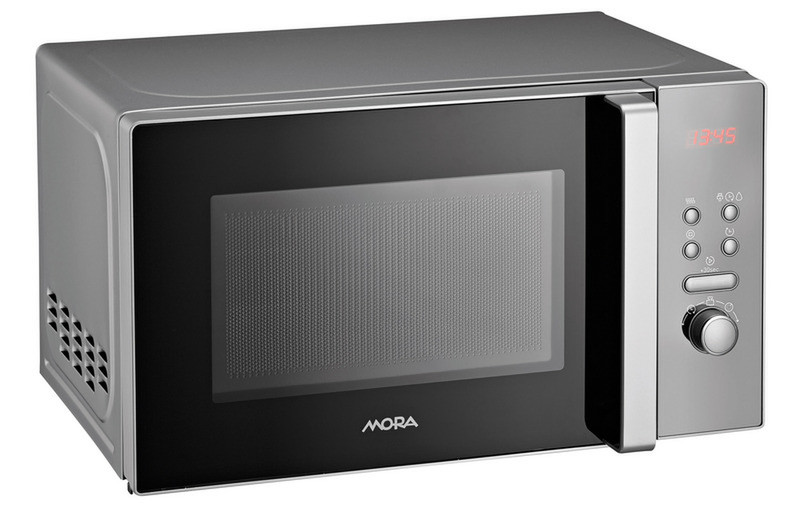 Mora MT 321S Countertop 20L 700W Black,Silver microwave