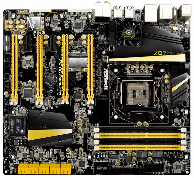 Asrock Z87 OC Formula/ac Intel Z87 Socket H3 (LGA 1150) Erweitertes ATX Motherboard