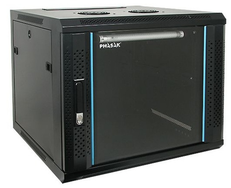 Phasak PHP 3112 Wall mounted Black rack