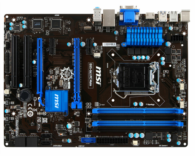 MSI B85-G41 PC Mate Intel B85 Socket H3 (LGA 1150) ATX материнская плата