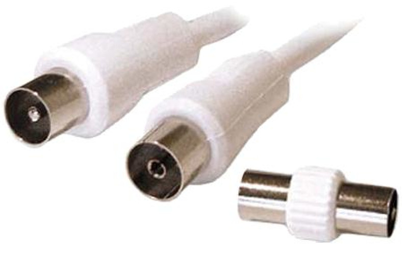 Omenex 121110 10m White coaxial cable