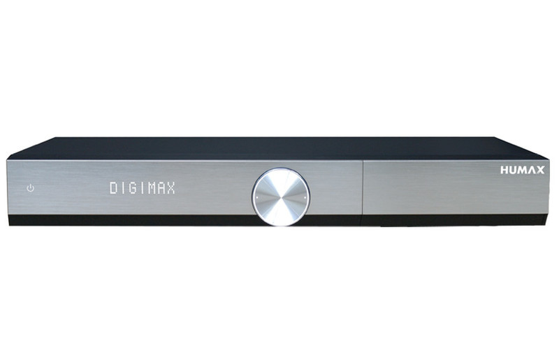 Humax Digimax Terrestrial Black,Silver TV set-top box
