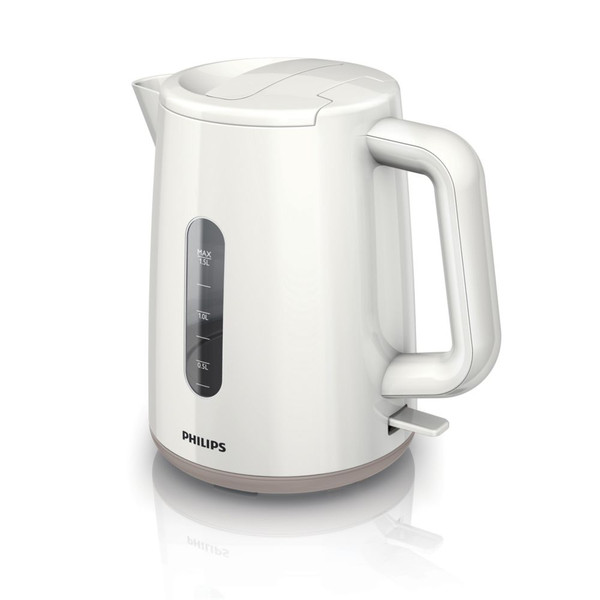 Philips Daily Collection HD9309/00 1.5л 2400Вт Бежевый, Белый электрический чайник