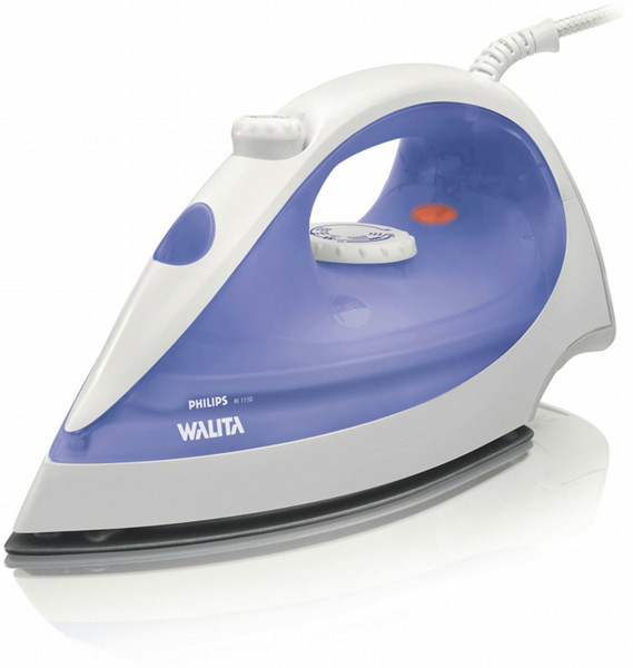 Philips Walita RI1110/02 Паровой утюг 1400Вт Пурпурный, Белый утюг