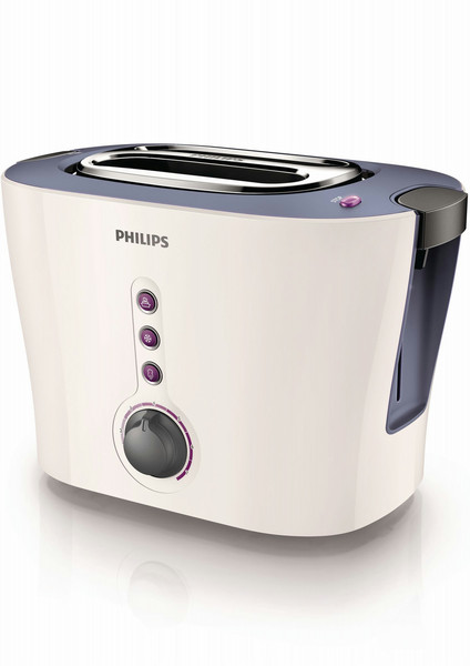 Philips Daily Collection HD2630/49 2slice(s) 1000W White toaster