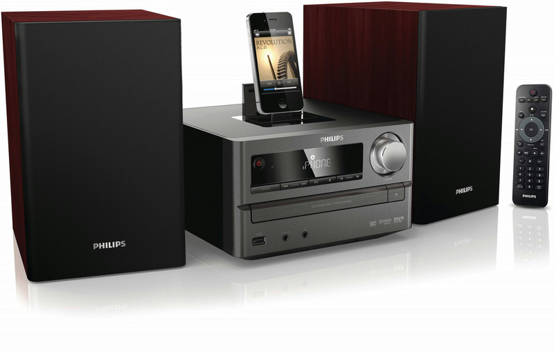 Philips DCD2030/93 Micro set 20W Black home audio set