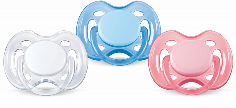 Philips AVENT SCF178/63 Free-flow baby pacifier Силиконовый Разноцветный соска-пустышка