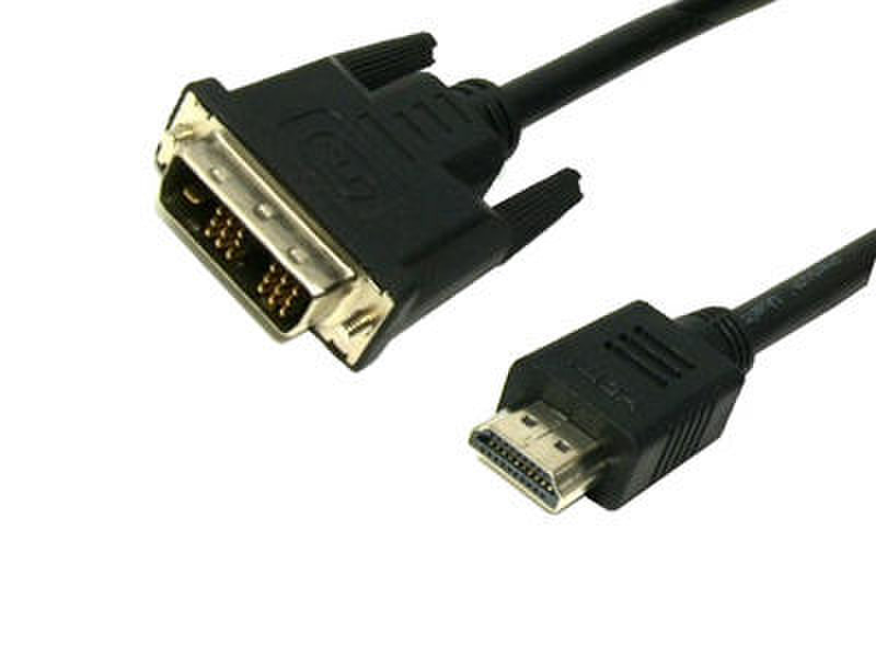 MediaRange MRCS118 2m HDMI DVI Black