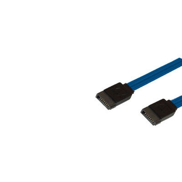 MediaRange MRCS135 0.3m SATA 7-pin SATA 7-pin Black,Blue SATA cable
