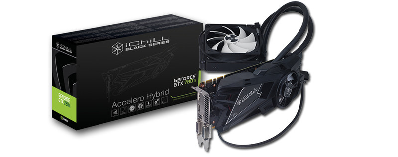 Inno3D GeForce GTX 780 iChill Black Accelero Hybrid 3GB graphics card