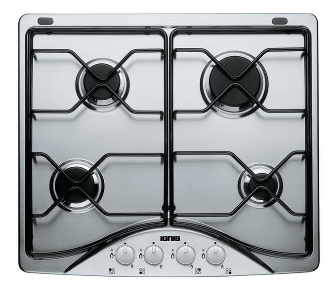 Ignis AKS 337/IX Built-in Gas Stainless steel hob