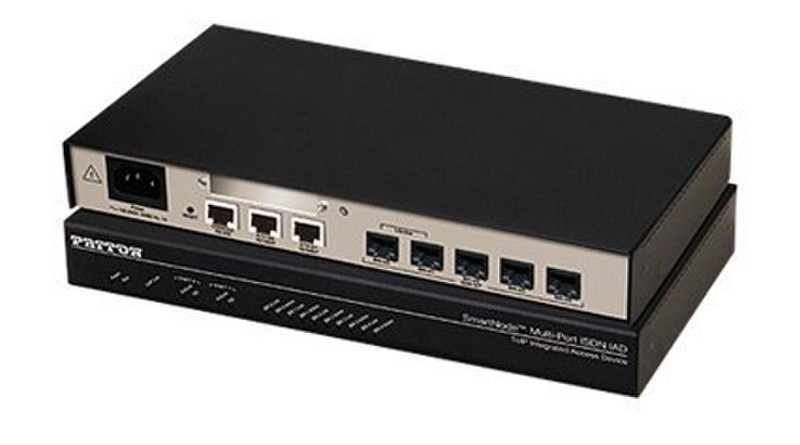 Patton SmartNode 4630 Eingebauter Ethernet-Anschluss Schwarz