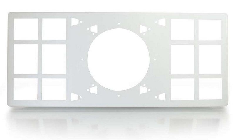 C2G 39910 Ceiling Polystyrene White speaker mount