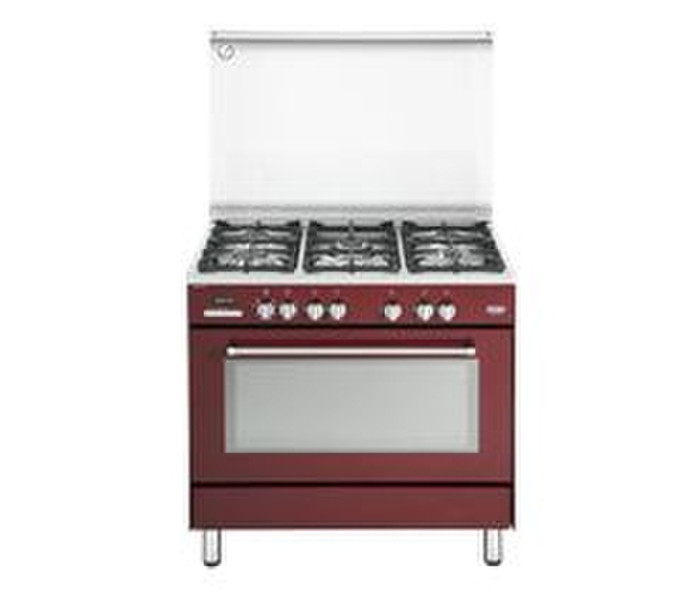 DeLonghi PEMR 965 A Freestanding Gas hob A Brown cooker