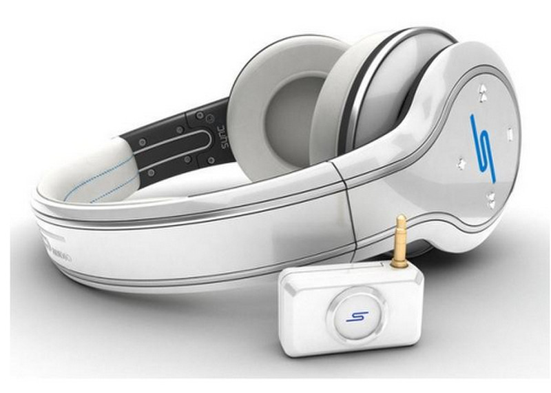 SMS Smart Media Solutions Audio Street 50 Cent Sync Supraaural Head-band White