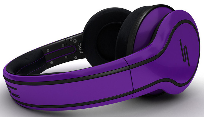SMS Smart Media Solutions Audio STREET by 50 Cent Limited Edition Ohraufliegend Kopfband Violett