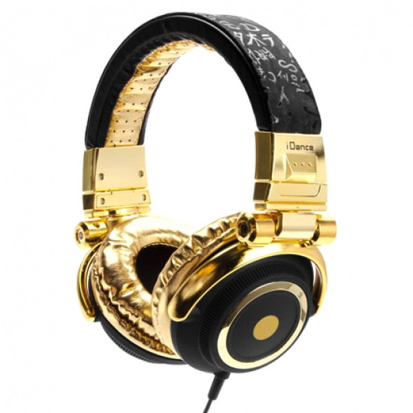 iDance Disco 100 Binaural Kopfband Gold