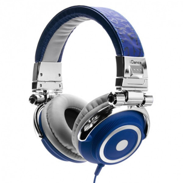 iDance Disco 500 Binaural Kopfband Blau