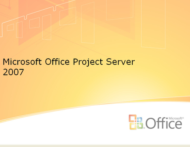 Microsoft Office Project Server 2007 SP1, DiskKit MVL, SPA Microsoft Volume License (MVL)