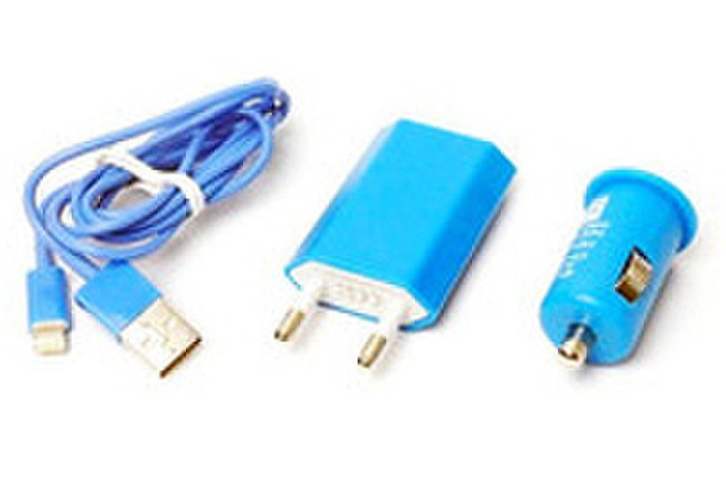 MicroMobile MSPP2522 Auto,Indoor Blue mobile device charger