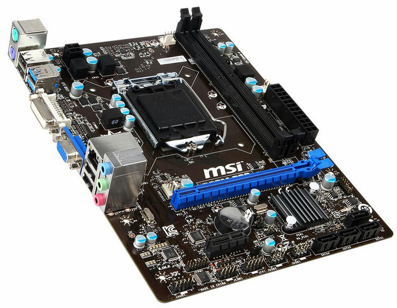MSI B85M-P33 Intel B85 Socket H3 (LGA 1150) Микро ATX материнская плата