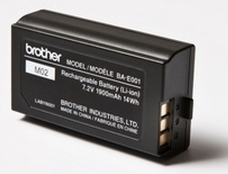 Brother BAE001 Lithium-Ion 1900mAh 7.2V rechargeable battery