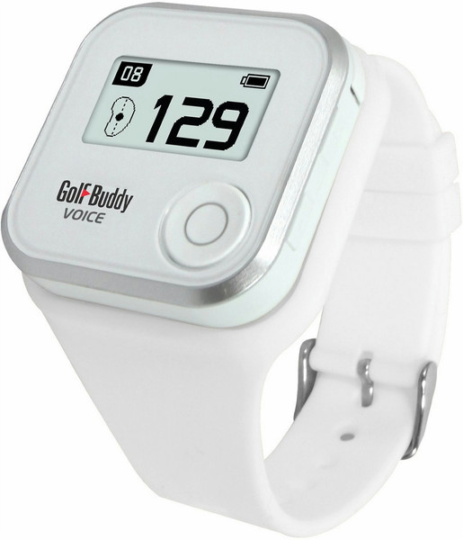 GolfBuddy GB7-WRSTB Band White Silicone