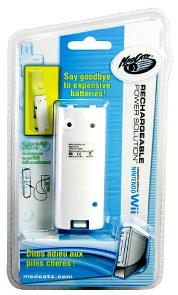 Mad Catz Wii Charge Pack Для помещений Белый