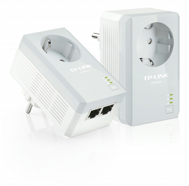 TP-LINK TL-PA4020PKIT Ethernet LAN White 2pc(s) PowerLine network adapter